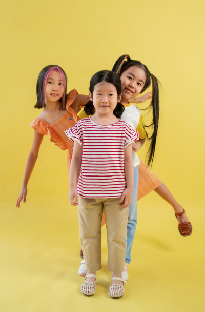 Happy children at Preschool